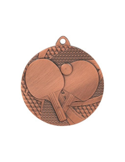 Medal brązowy- tenis stołowy - medal stalowy 2
