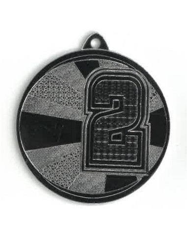 Medal stalowy srebrny drugie miejsce mmc29050/s