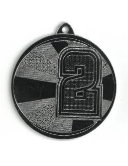 Medal stalowy srebrny drugie miejsce mmc29050/s 2