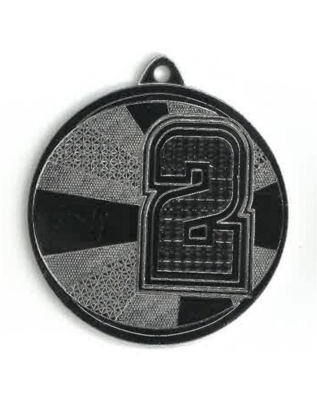 Medal stalowy srebrny drugie miejsce mmc29050/s