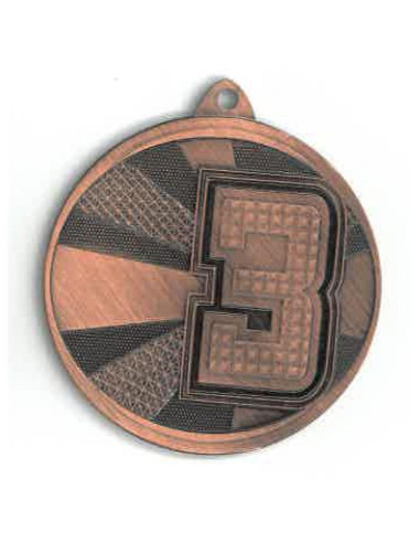 Medal stalowy brązowy trzecie miejsce mmc29050/b