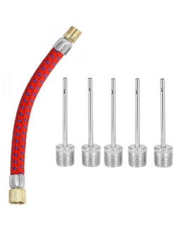 Zestaw igieł 5szt z wężykiem do pompki piłki enero 2