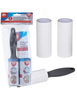 Wałek do czyszczenia ubrań plus 3 rolki 2