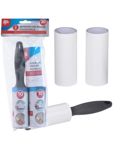 Wałek do czyszczenia ubrań plus 3 rolki