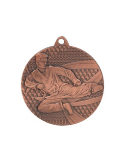 Medal brązowy- karate - medal stalowy 2