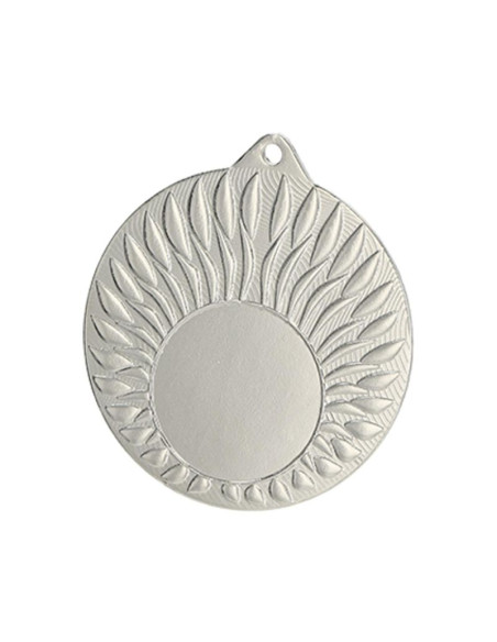 Medal srebrny ogólny z miejscem na emblemat 25 mm - stalowy