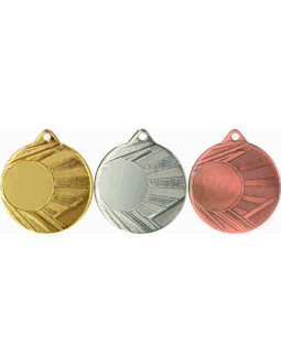 Medal z miejscem na wklejkę złoty śr 50mm