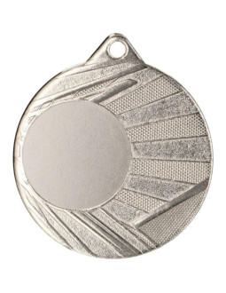 Medal z miejscem na wklejkę srebrny śr 50mm 2