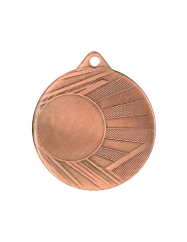 Medal z miejscem na wklejkę brązowy śr 50mm