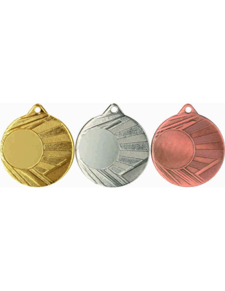 Medal z miejscem na wklejkę brązowy śr 50mm