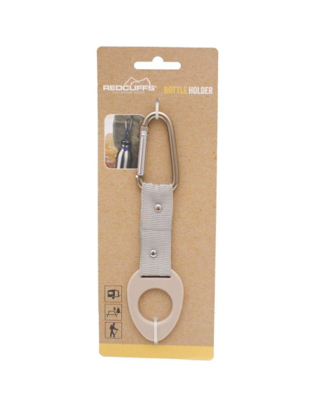 Karabińczyk uchwyt 160x38x5mm redcliffs szary