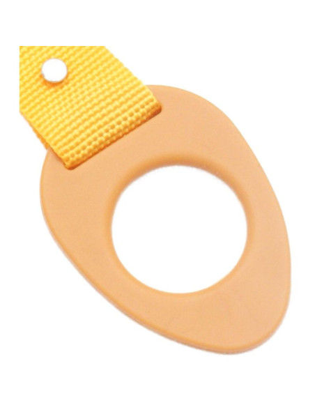 Karabińczyk uchwyt 160x38x5mm redcliffs żółty