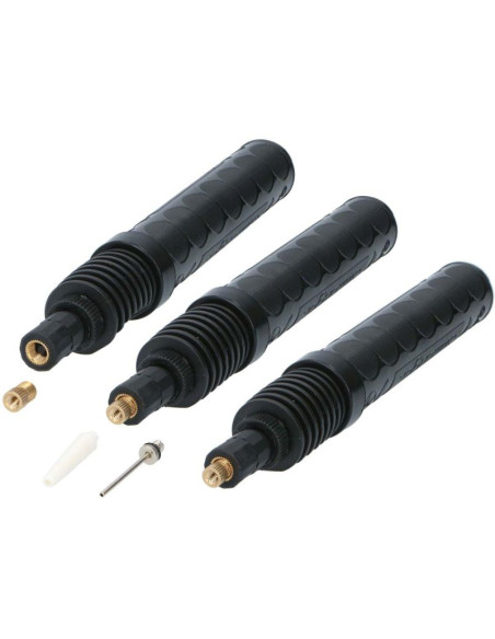 Pompka do piłek 23,5cm z igłą i akcesoriami dwukierunkowa dunlop