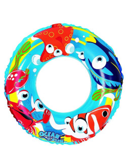 Kółko do pływania ocean 50cm 47224 - niebieskie