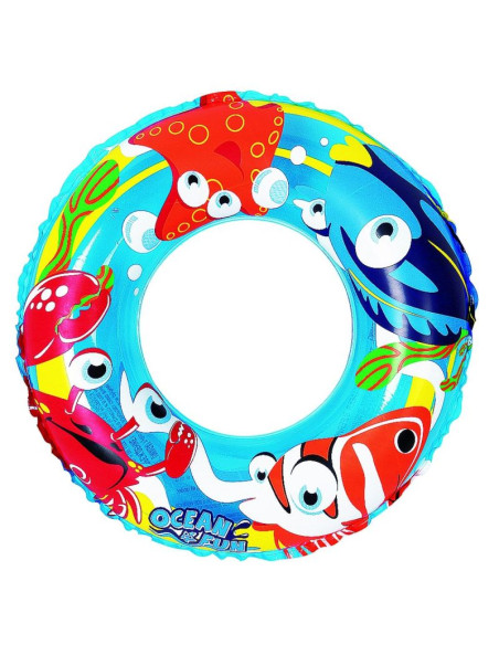 Kółko do pływania ocean 50cm 47224 - niebieskie