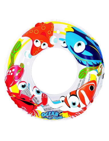 Kółko do pływania ocean 50cm 47224 - transparetne