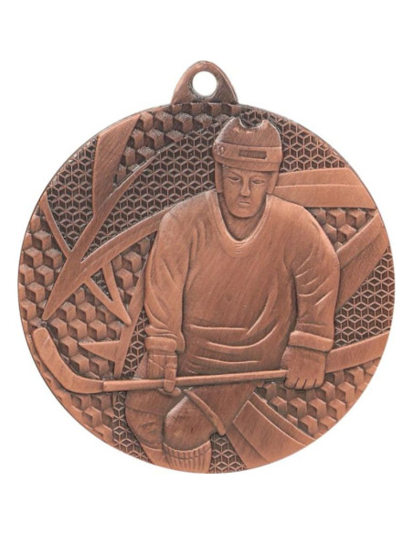 Medal brązowy- hokej - medal stalowy