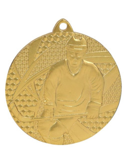 Medal złoty- hokej - medal stalowy