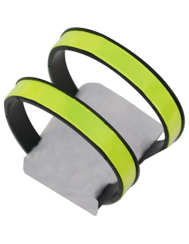 Opaska odblaskowa ostrzegawcza na buty i nogawki 2szt xqmax