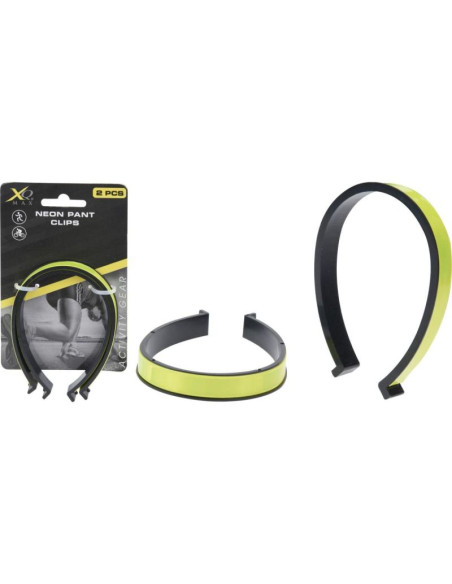 Opaska odblaskowa ostrzegawcza na buty i nogawki 2szt xqmax