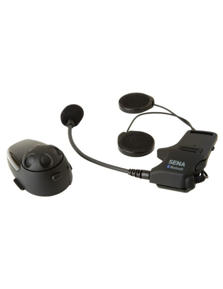 Interkom motocyklowy sena smh10d-10 bluetooth 3.0 900m z mikrofonem na pałąku, zestaw na 2 kaski