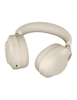 Słuchawki nauszne jabra evolve2 85 uc stereo link380c, beige