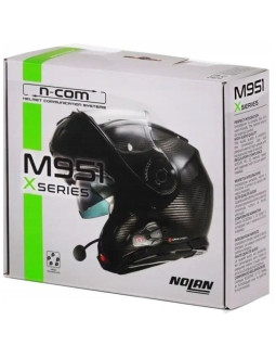 Interkom motocyklowy nolan n-com m951 x do kasków nolan, komplet na 1 kask