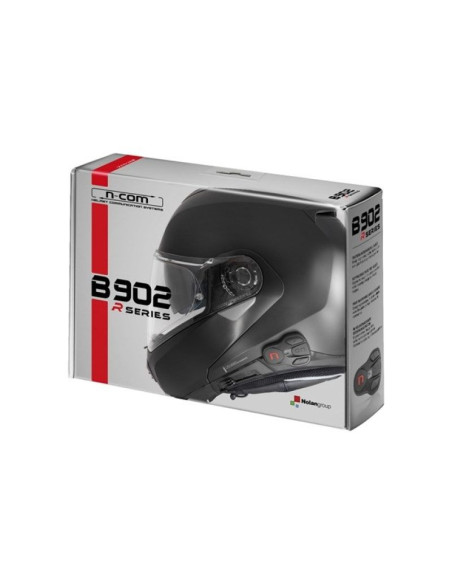 Interkom motocyklowy nolan n-com b902 r do kasków nolan, komplet na 1 kask