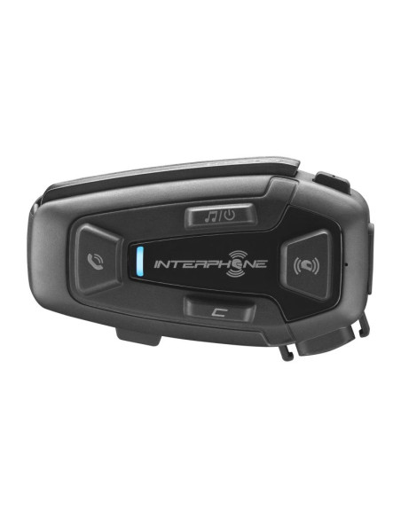 Interkom motocyklowy interphone u-com 8r, komplet na 1 kask