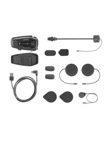 Interkom motocyklowy interphone u-com 8r, komplet na 1 kask