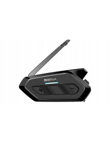 Interkom motocyklowy sena spider rt1 mesh, zestaw na 1 kask