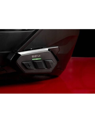 Interkom motocyklowy sena spider rt1 mesh, zestaw na 1 kask