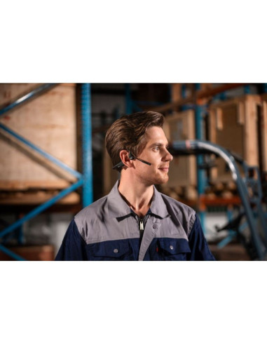 Słuchawki bezprzewodowe kostne shokz opencomm2 usb-c + adapter usb-c czarne