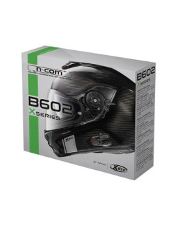 Interkom motocyklowy nolan n-com b602 x do kasków nolan, komplet na 1 kask