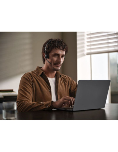 Słuchawki bezprzewodowe kostne shokz openmeet mic-anc usb-c + adapter usb-a czarne