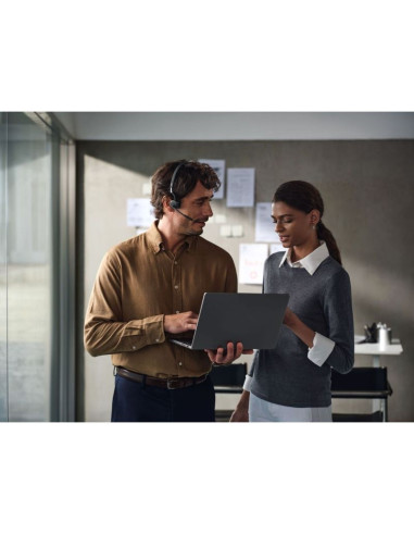 Słuchawki bezprzewodowe kostne shokz openmeet mic-anc usb-c + adapter usb-a czarne