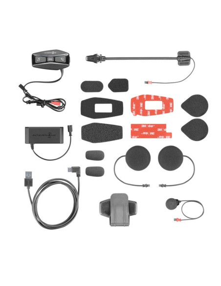 Interkom motocyklowy interphone u-com 4, komplet na 1 kask