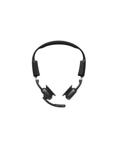 Słuchawki nauszne bezprzewodowe shokz openmeet, czarne