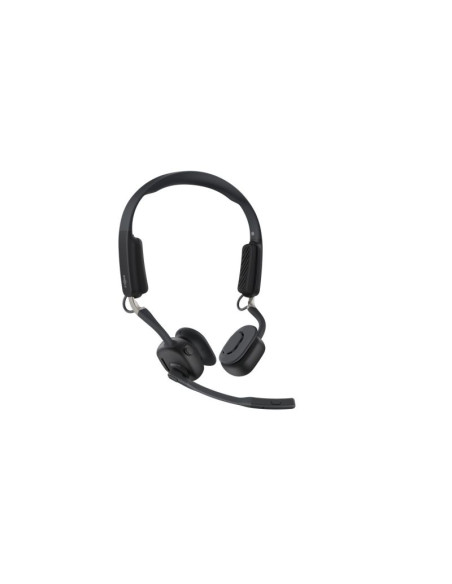 Słuchawki nauszne bezprzewodowe shokz openmeet, czarne