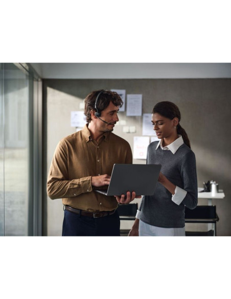 Słuchawki nauszne bezprzewodowe shokz openmeet, czarne