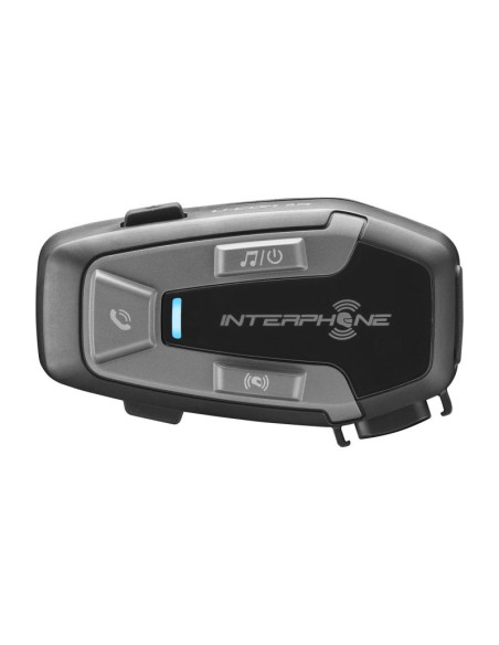 Interkom motocyklowy interphone u-com 6r, komplet na 1 kask