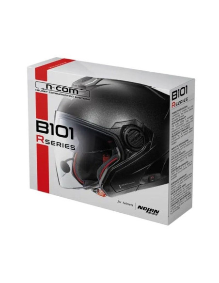 Interkom motocyklowy nolan n-com b101 r do kasków nolan, komplet na 1 kask