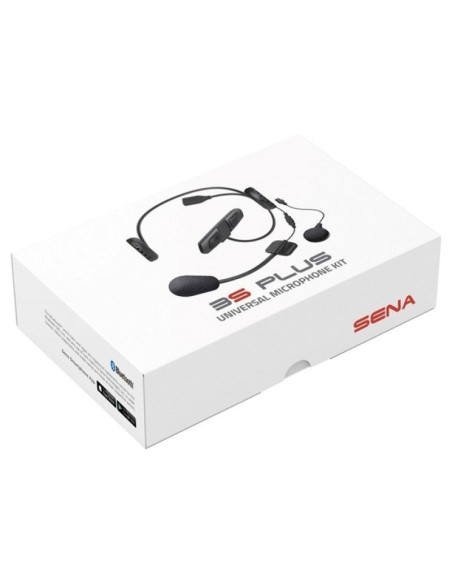 Interkom motocyklowy sena 3s plus bluetooth 4.1 zasięg do 400m, mikrofon na pałąku i kablu na 1 kask