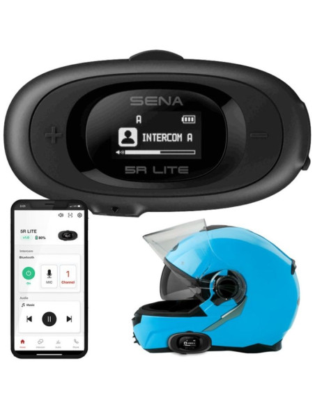 Interkom motocyklowy sena 5rlite-01 na 1 kask
