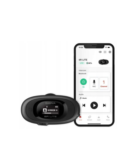 Interkom motocyklowy sena 5rlite-01 na 1 kask