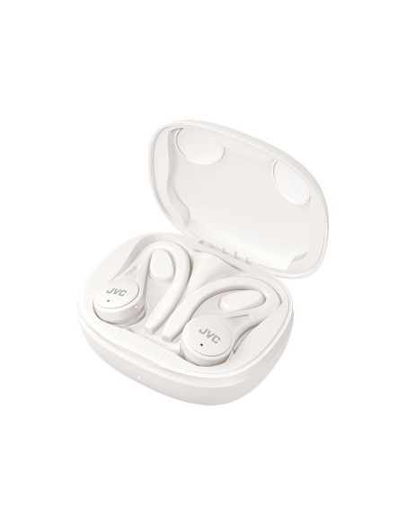 Słuchawki dokanałowe bezprzewodowe jvc ha-ec25t białe