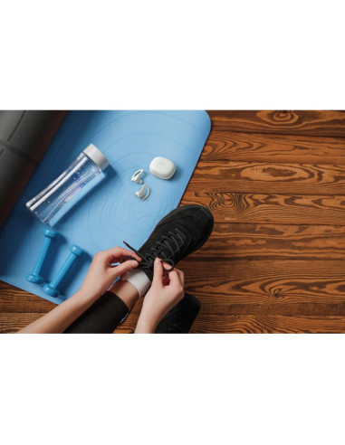 Słuchawki dokanałowe bezprzewodowe jvc ha-ec25t białe