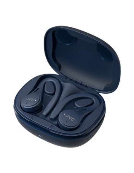 Słuchawki dokanałowe jvc ha-ec25tau niebieskie