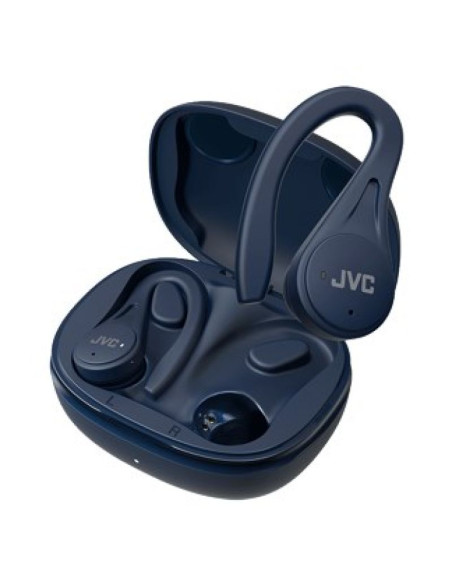 Słuchawki dokanałowe jvc ha-ec25tau niebieskie