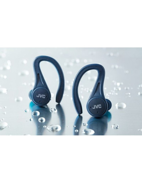 Słuchawki dokanałowe jvc ha-ec25tau niebieskie